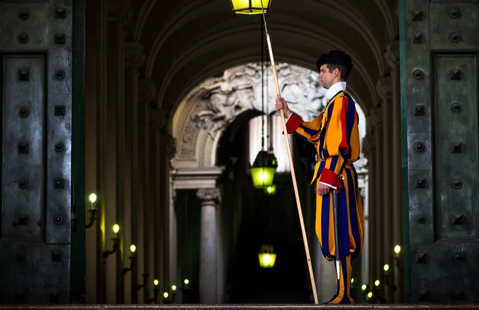 Best spring break trips in Europe: Swiss Guard at the Vatican in Rome