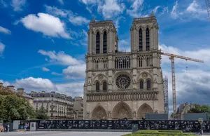 Notre-Dame de Paris in summer 2024