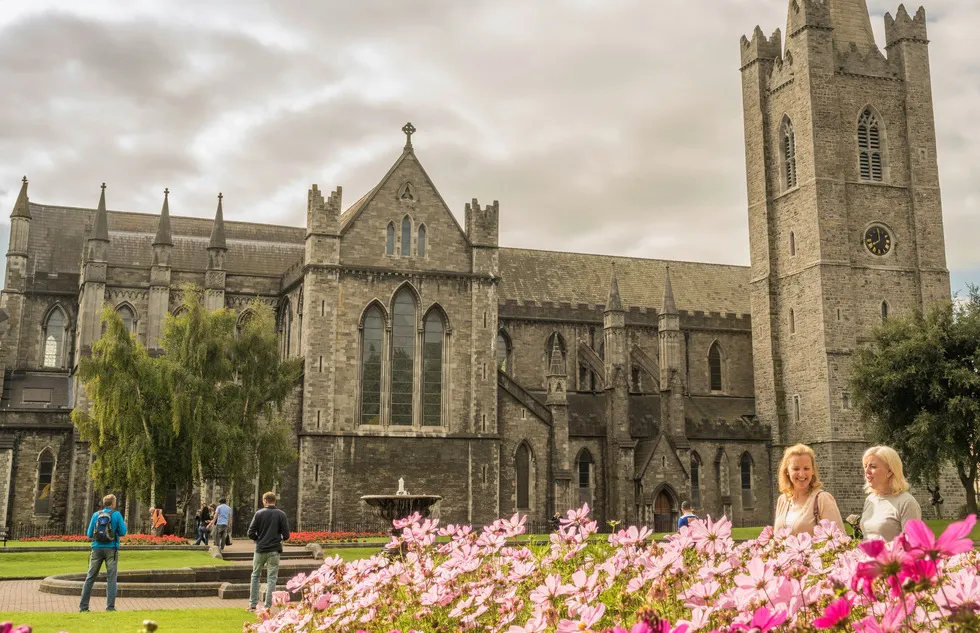 Europe in Spring: St. Patrick's Cathedral in Dublin