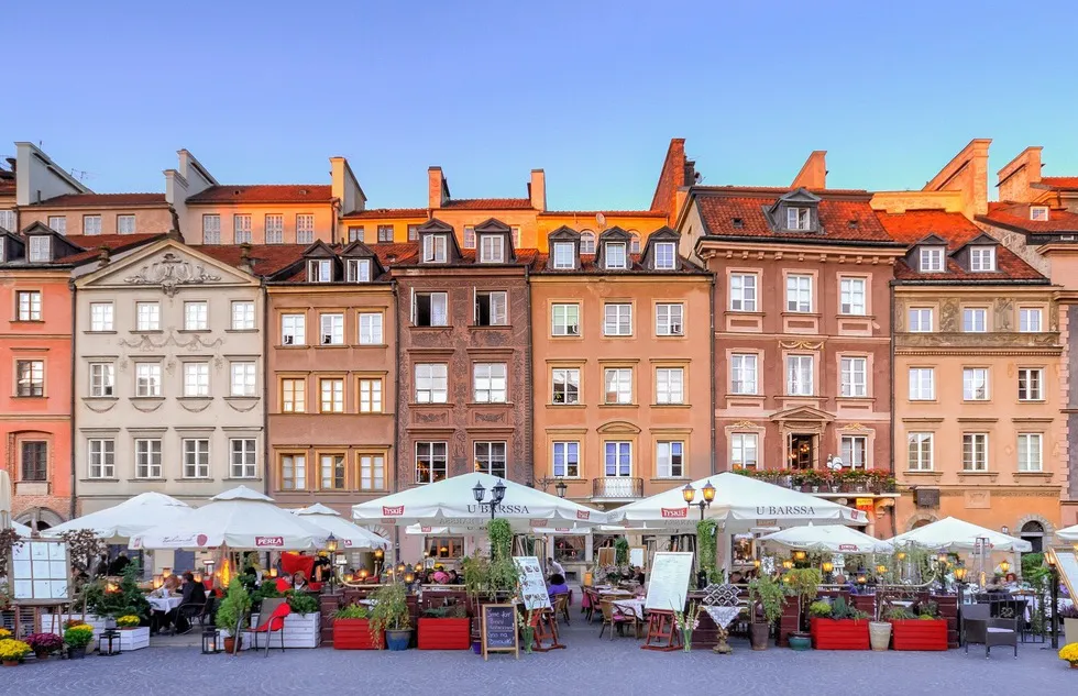 Places where the dollar is strong: Warsaw, Poland